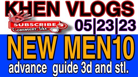New men10 ni khen vlogs best for 3d and stl .